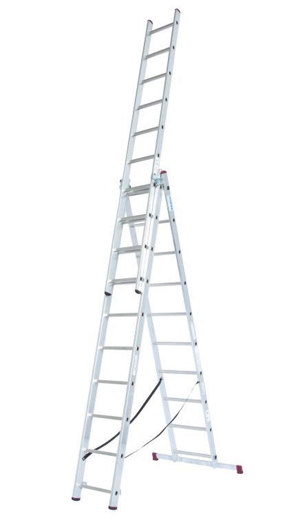 Krause CORDA háromrészes létrafokos sokcélú létra, 3x10 fokos termék fő termékképe
