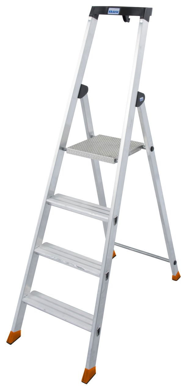 Krause MONTO Solido egy oldalon járható lépcsőfokos állólétra, 4 fokos termék fő termékképe