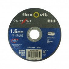 SpeedoFlex vágókorong 125 x 1,6 x 22,2 FÉM - INOX termék fő termékképe