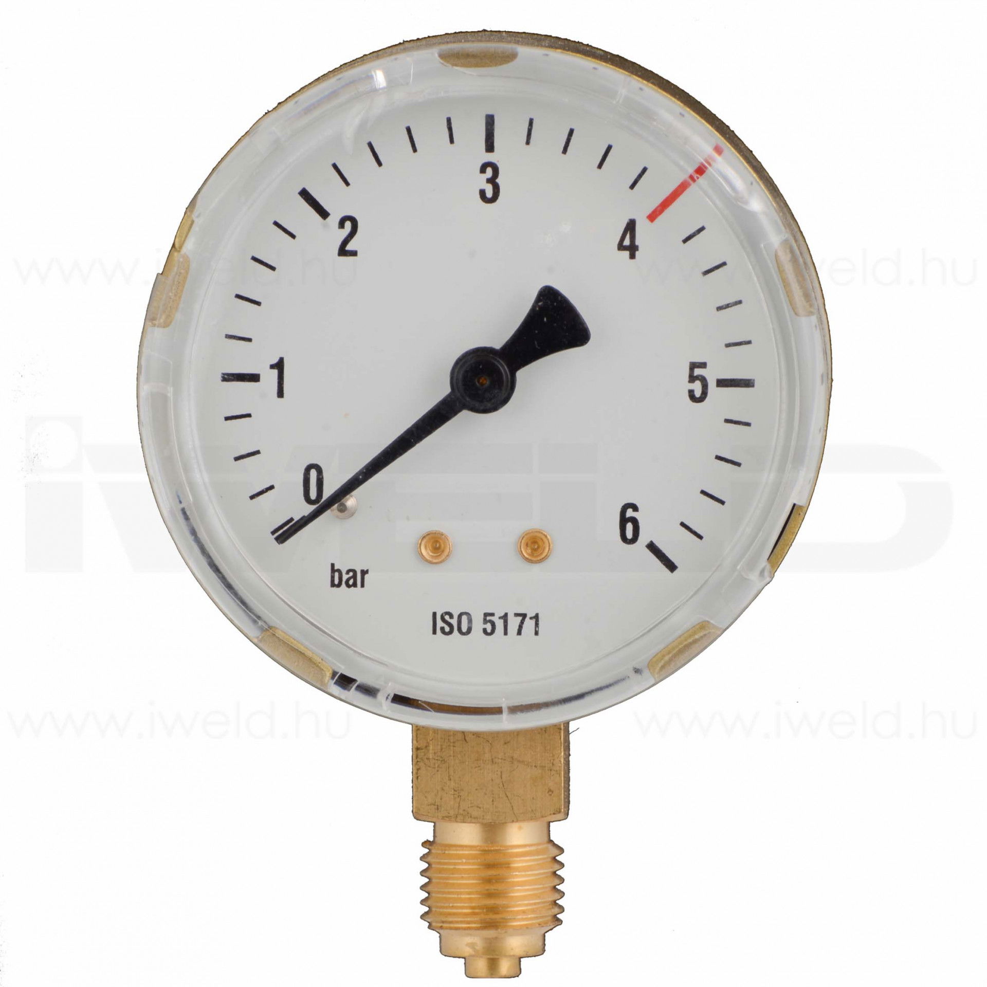 Manométer (jelzés nélküli) 6/4 bar 63mm termék fő termékképe