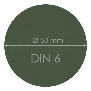 Védőüveg DIN 6 50mm termék fő termékképe