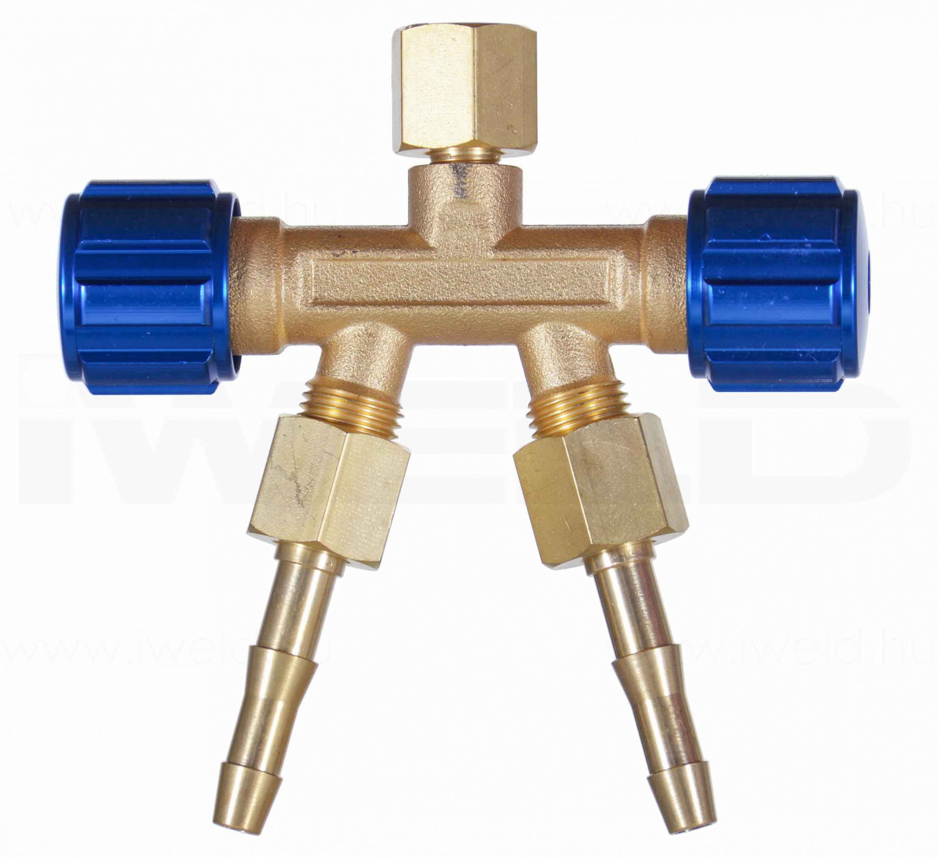 Kettős kieresztő szelep O2 1/4-es jobbos termék fő termékképe