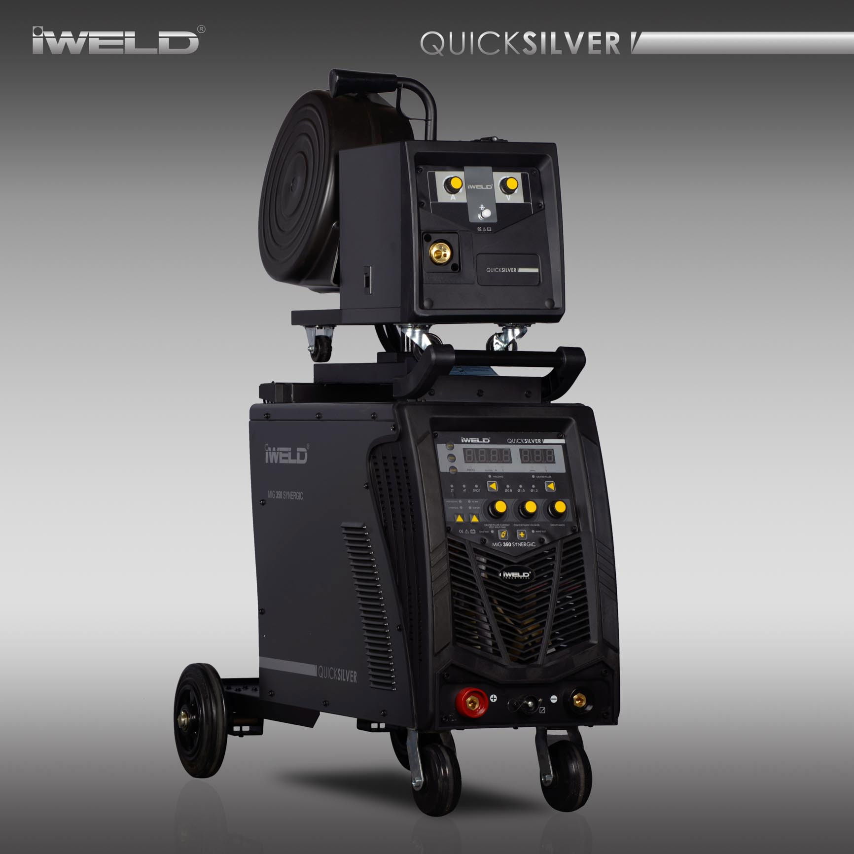 iWELD MIG 350 SYNERGIC hegesztő inverter különtolós kivitel termék fő termékképe