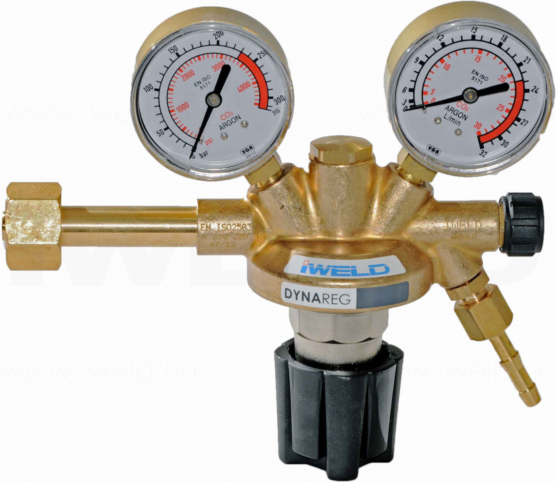iWELD DYNAREG Argon nyomáscsökkentő 230/22l/min (H) termék fő termékképe