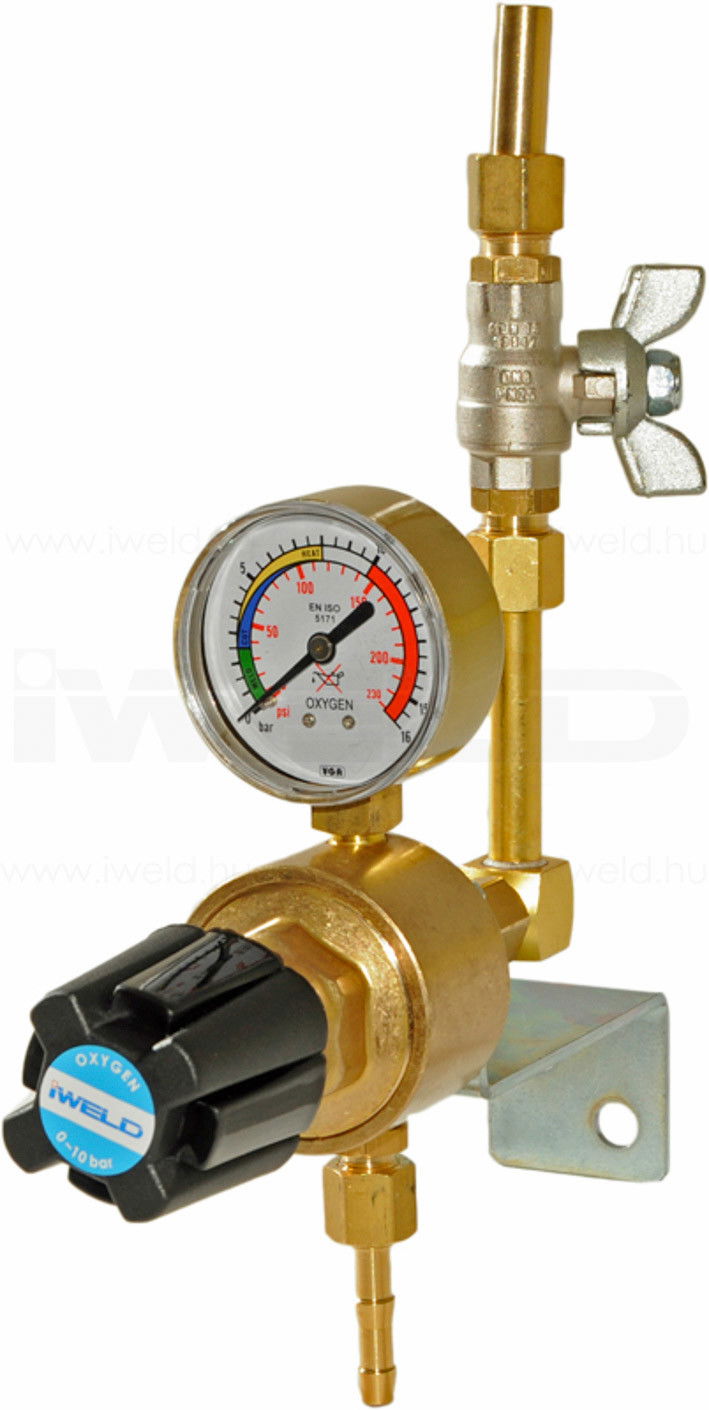 IWELD DYNALINE Oxigén hálózati nyomáscsökkentő készlet 10bar termék fő termékképe