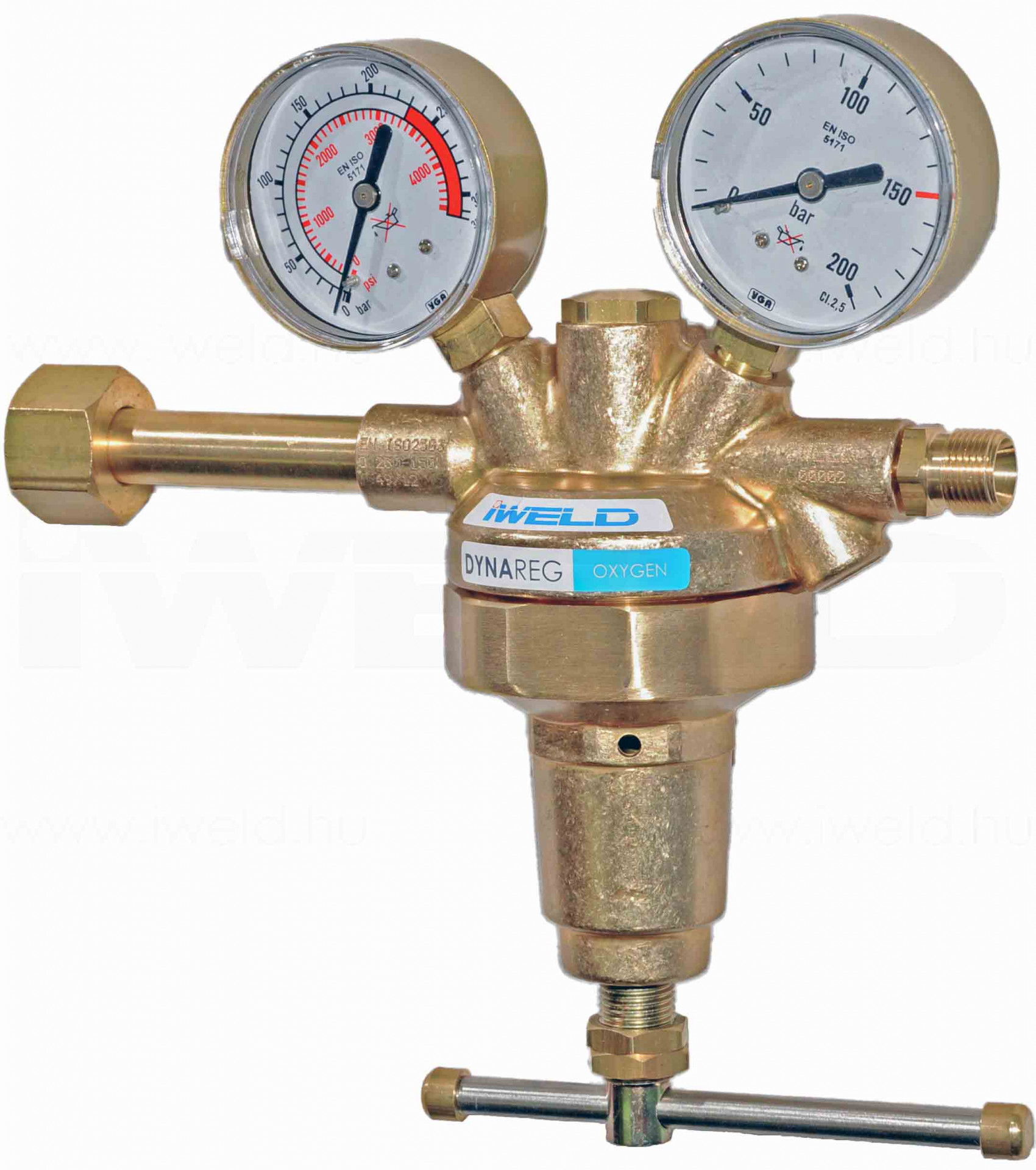 iWELD DYNAREG Oxigén nyomáscsökkentő 230/150bar (H,SK,HR) termék fő termékképe