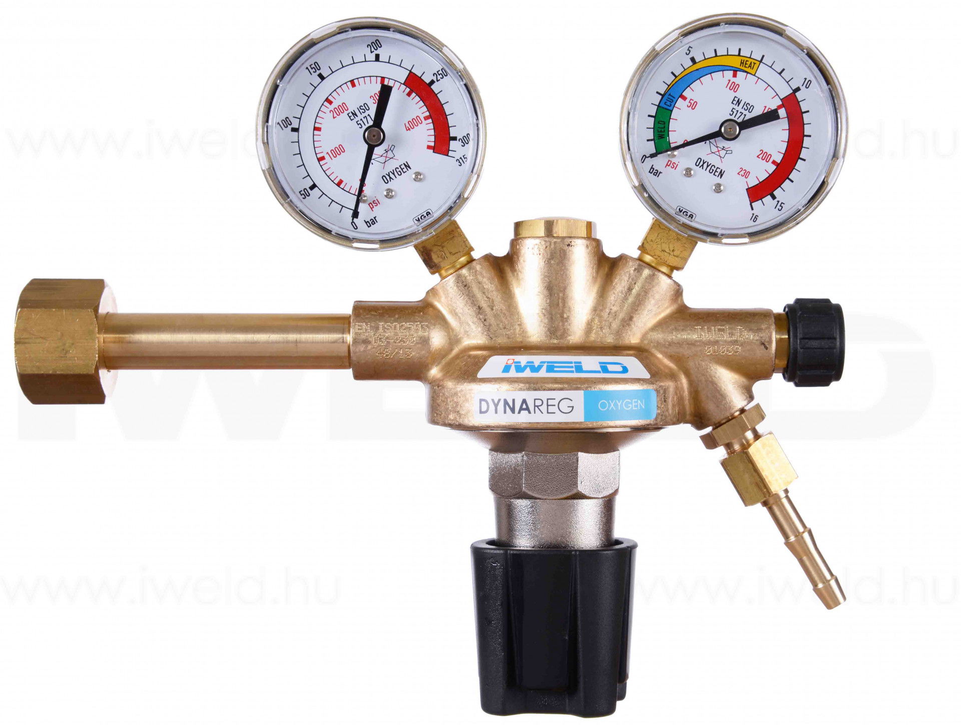 iWELD DYNAREG Oxigén nyomáscsökkentő 230/20bar G3/4" (RO,A) termék fő termékképe