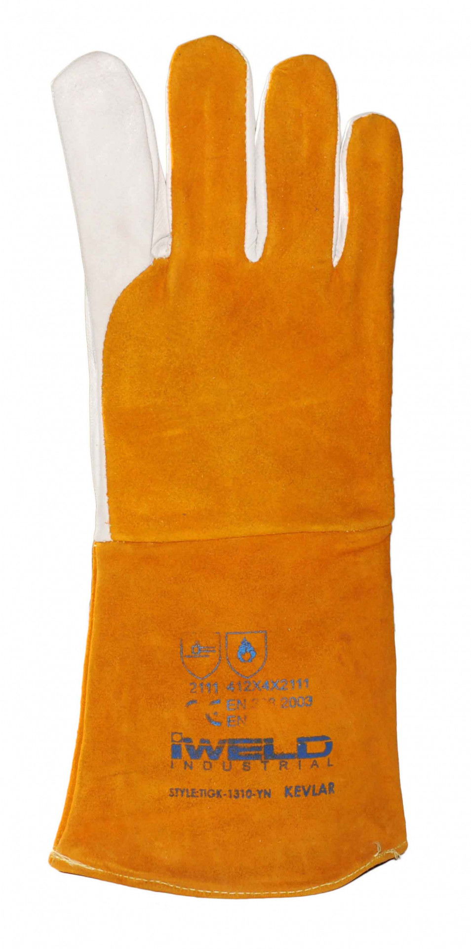 AWI hegesztő védőkesztyű, KEVLAR 11" (TIGK-1311-YN) termék fő termékképe