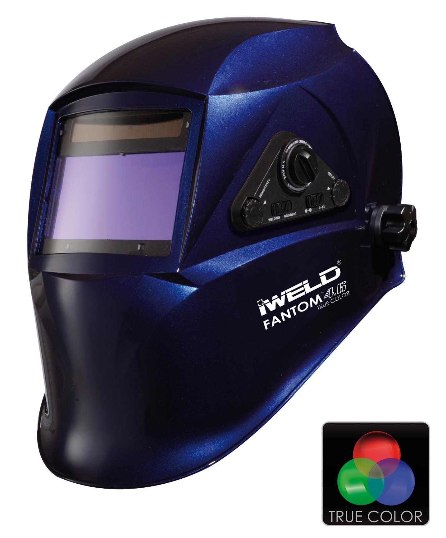 iWELD FANTOM 4.6 Automata hegesztő fejpajzs (kék-metál) termék fő termékképe