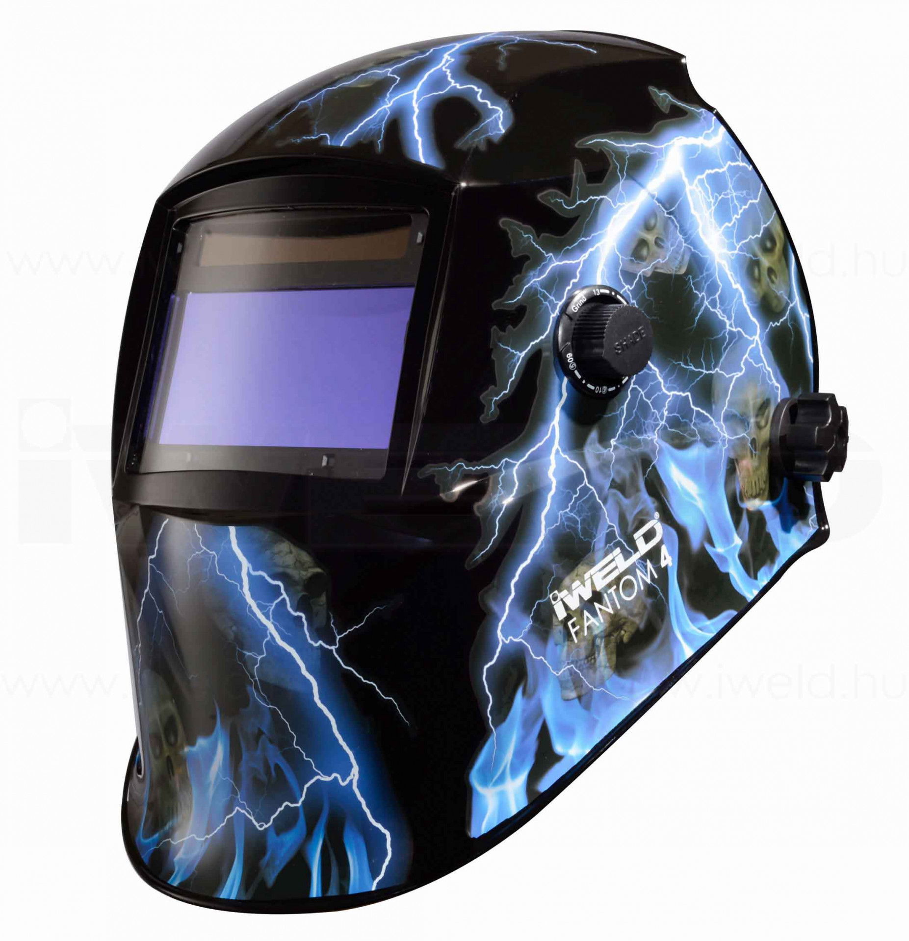 iWELD FANTOM 4.6 Automata hegesztő fejpajzs (villám-koponya) termék fő termékképe