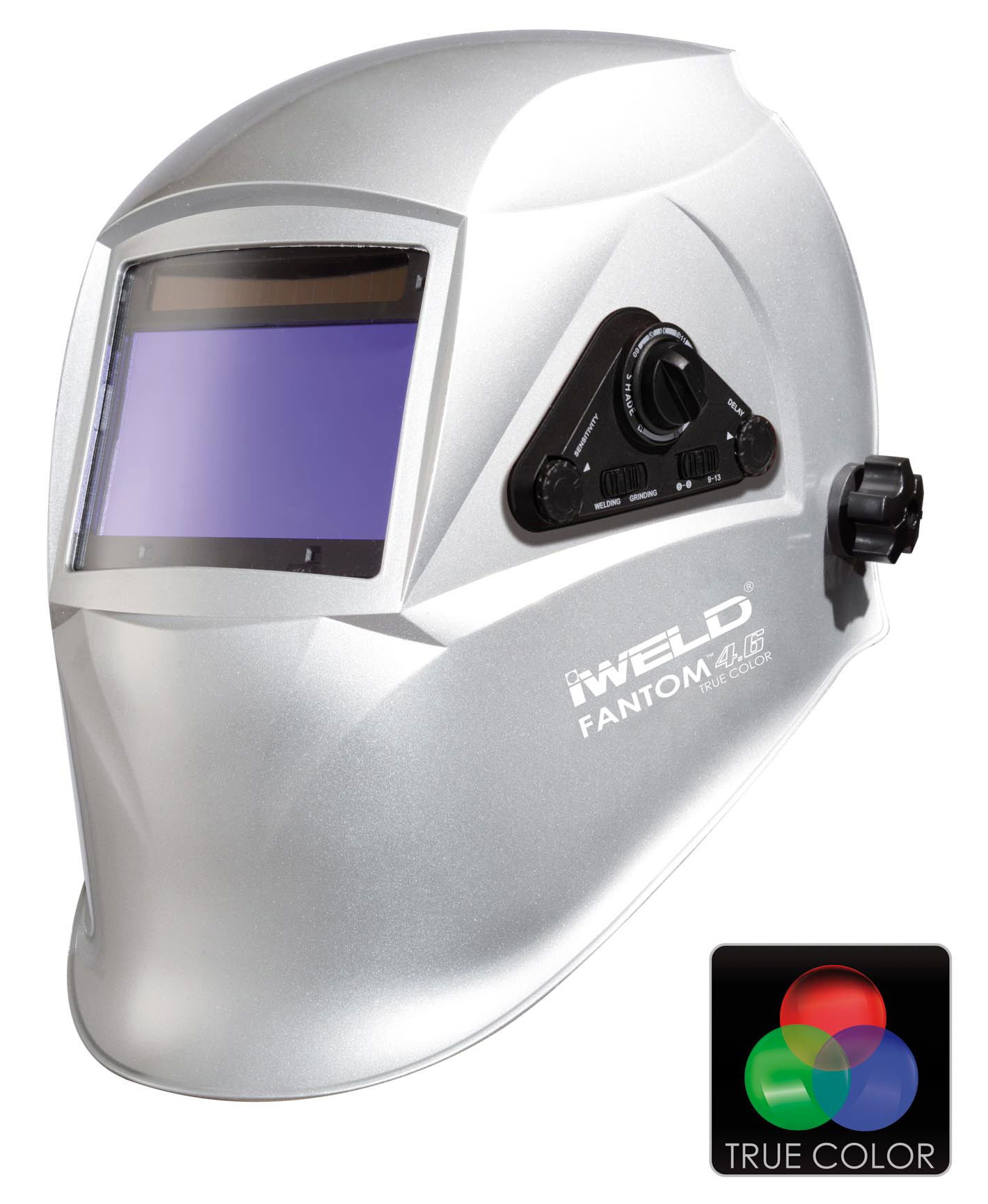 iWELD FANTOM 4.6 Automata hegesztő fejpajzs (ezüst-metál) termék fő termékképe