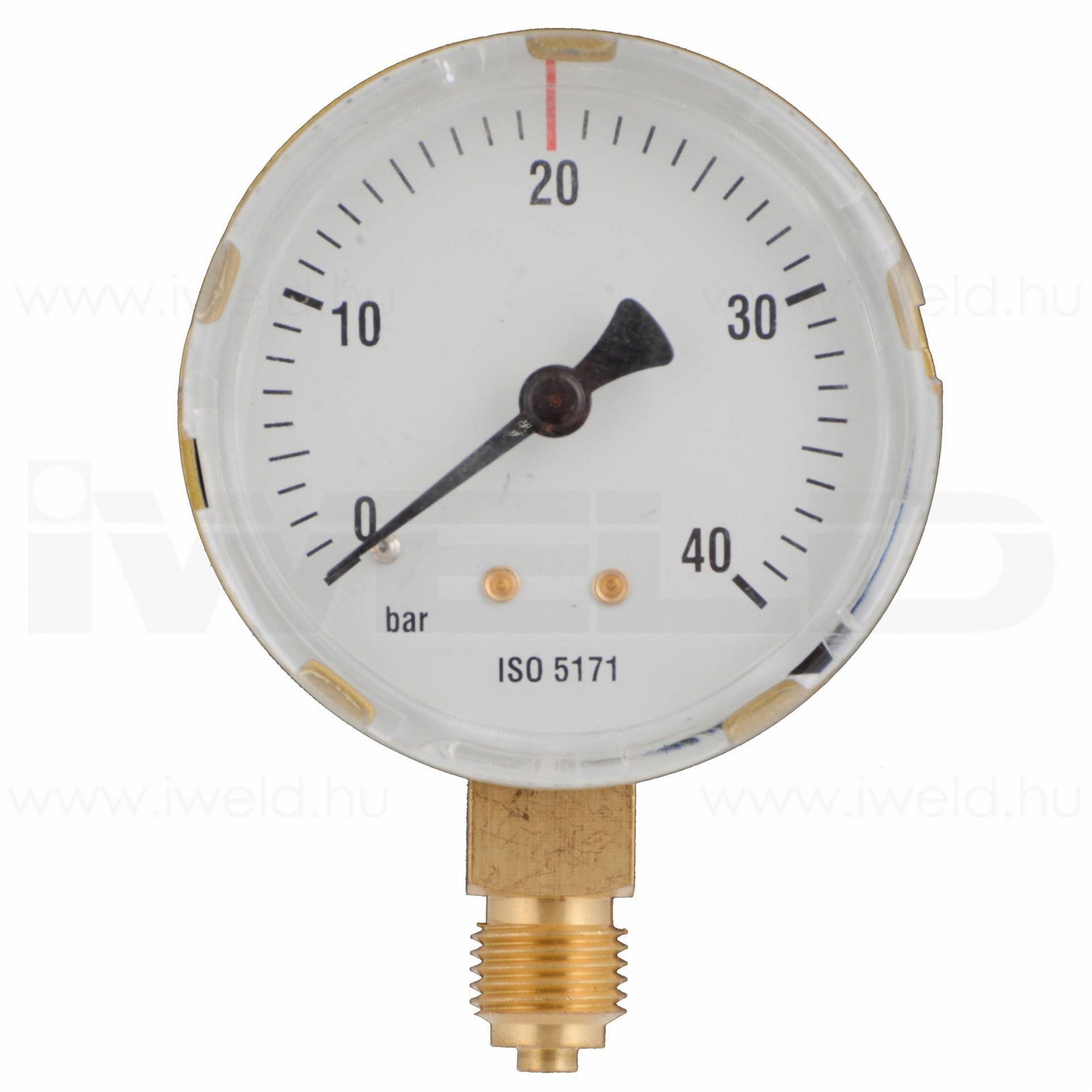 Manométer (jelzés nélküli) 20/40 bar 63mm termék fő termékképe