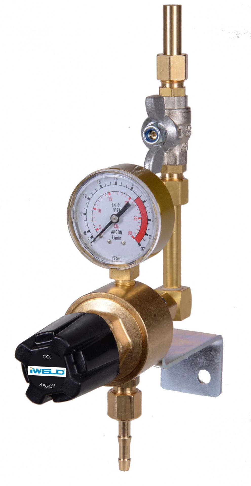 iWELD DYNALINE Ar/Co2. hálózati nyomáscsökkentő készlet 21l/min. termék fő termékképe