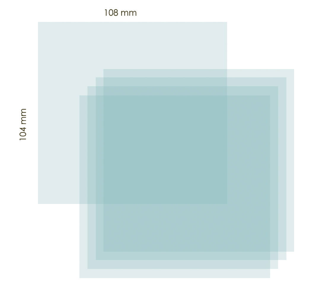 IWELD FALCON 5.5 belső védőplexi 108x104mm termék fő termékképe