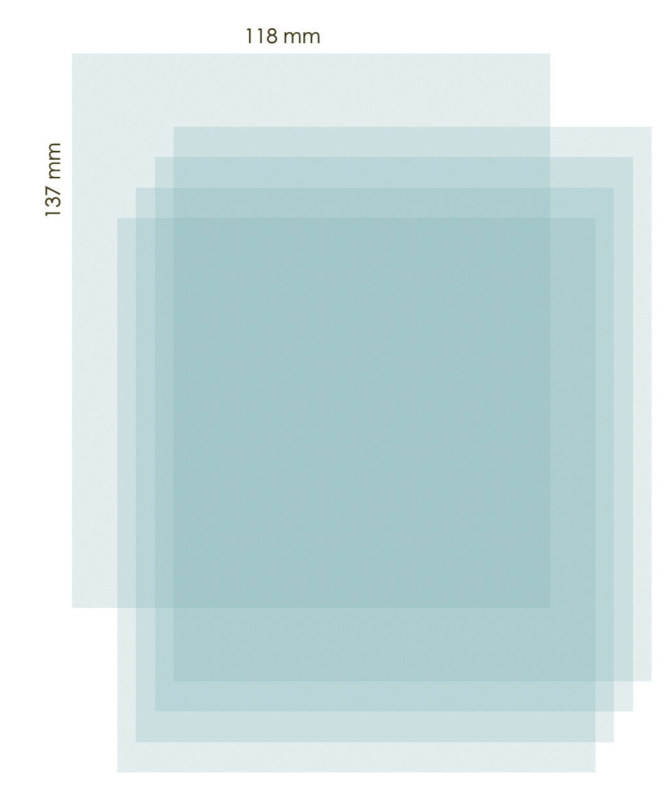 iWELD FALCON 5.5 külső védőplexi 137x118mm termék fő termékképe