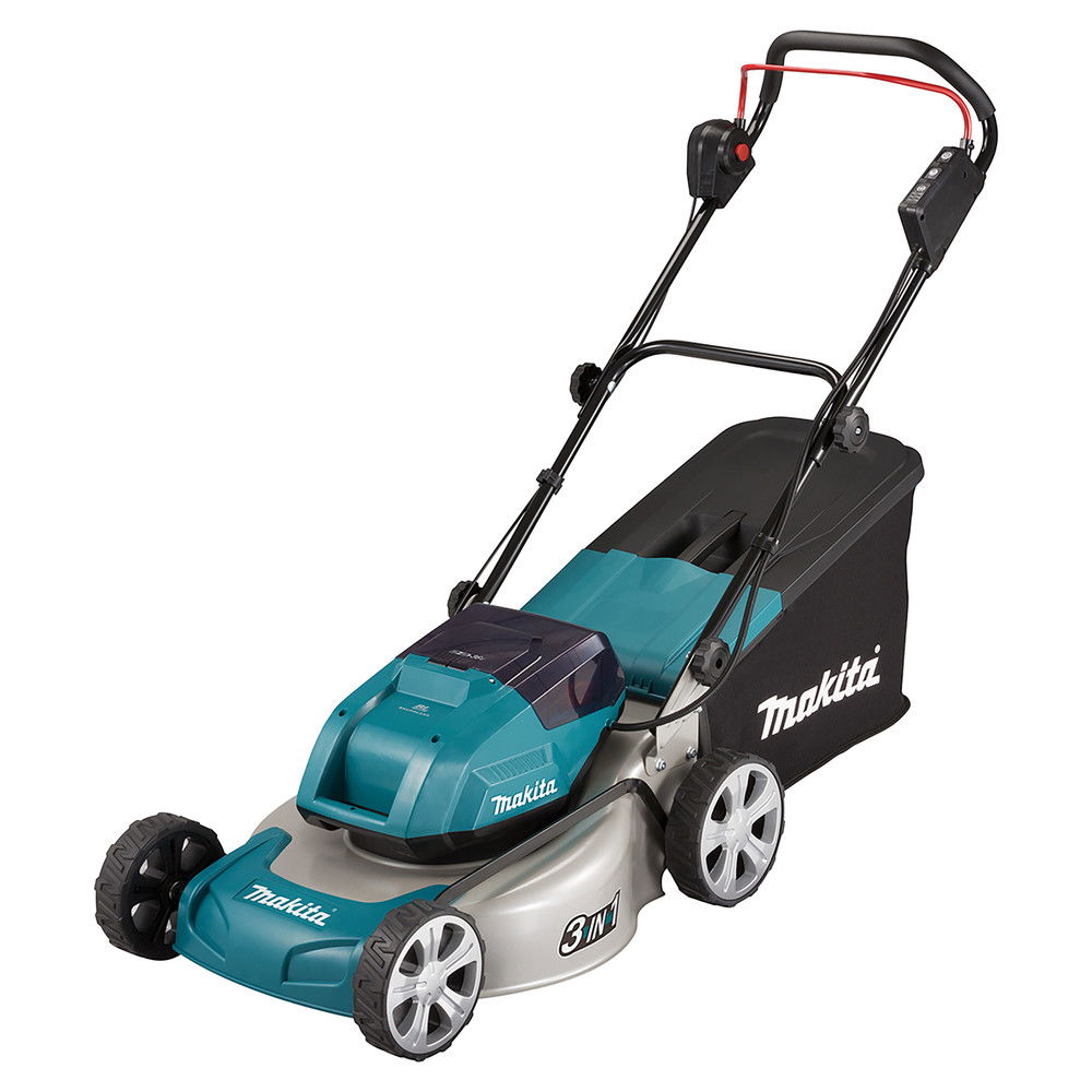 MAKITA DLM463Z 46cm 2x18V LXT Li-ion BL 2 seb fűnyíró (akku és töltő nélkül) termék fő termékképe