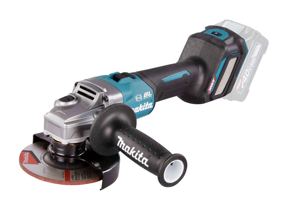 MAKITA GA023GZ 40Vmax XGT Li-Ion BL AWS AFT 125 mm sarokcsiszoló ford, FÉK (akku és töltő nélkül) termék fő termékképe