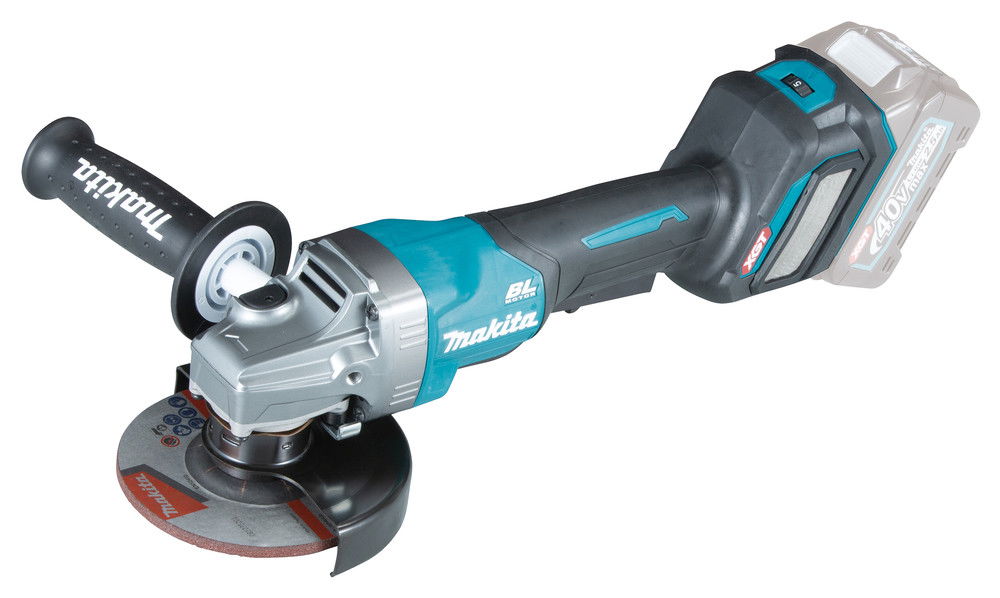 MAKITA GA032GZ 40Vmax XGT Li-Ion BL AWS AFT 125 mm sarokcsiszoló ford, HK (akku és töltő nélkül) termék fő termékképe