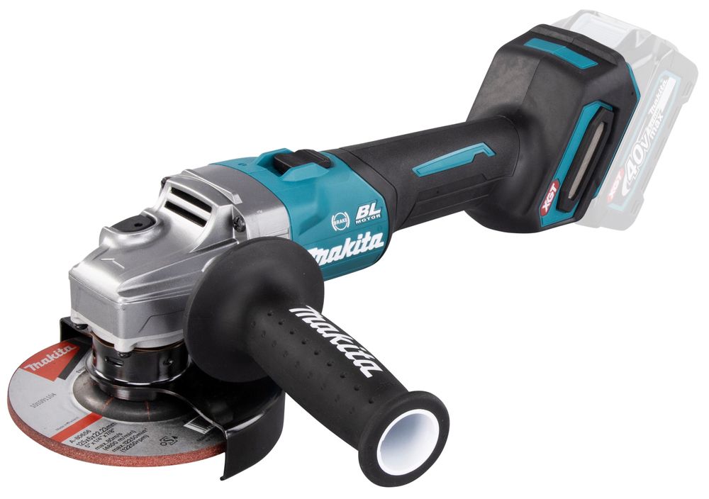 MAKITA GA005GZ 40Vmax XGT Li-Ion BL AFT 125 mm sarokcsiszoló FÉK (akku és töltő nélkül) termék fő termékképe