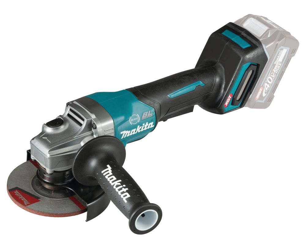 MAKITA GA013GZ 40Vmax XGT Li-Ion BL AFT 125 mm sarokcsiszoló FÉK, HK (akku és töltő nélkül) termék fő termékképe