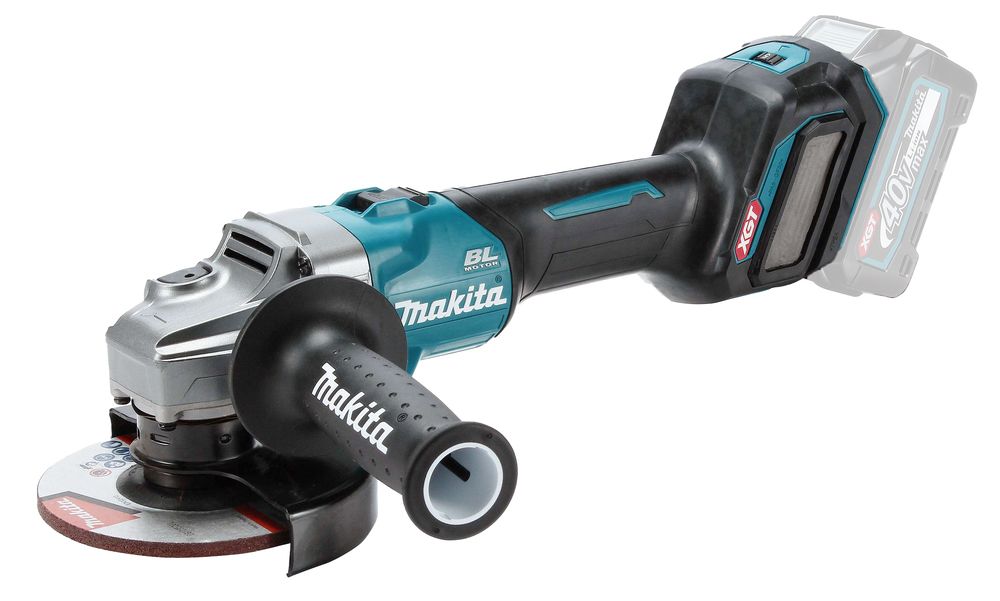 MAKITA GA026GZ 40Vmax XGT Li-Ion BL AWS AFT 125 mm sarokcsiszoló ford (akku és töltő nélkül) termék fő termékképe