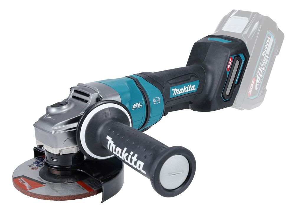MAKITA GA050GZ 40Vmax XGT Li-Ion BL AFT 125 mm sarokcsiszoló, FÉK, HK (akku és töltő nélkül) termék fő termékképe