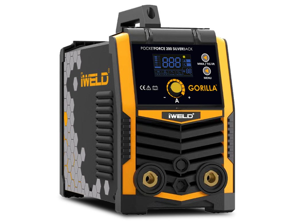 iWELD GORILLA POCKETFORCE 200 (200A) Hegesztő inverter + ajándék termék fő termékképe