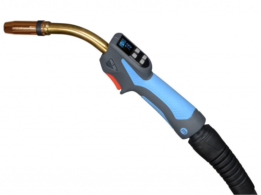 iWELD iGrip 500W LCD 5m vízhűtéses hegesztőpisztoly termék fő termékképe