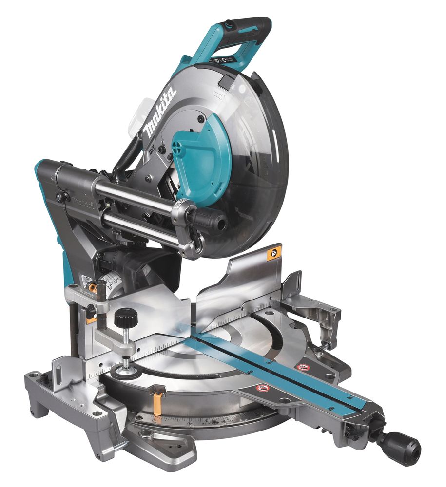 MAKITA LS003GZ01 40Vmax XGT Li-Ion BL AWS 305 mm gérvágó dual DXT + adapter + AJÁNDÉK 1db BL4040F akkumulátor termék fő termékképe