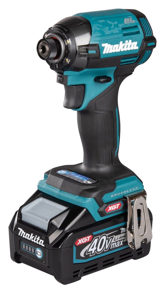 MAKITA TD002GD202 40Vmax XGT Li-Ion BL 220 Nm 500 W ütvecsavarbehajtó 1/4" 2x2,5 Ah akkuval termék fő termékképe