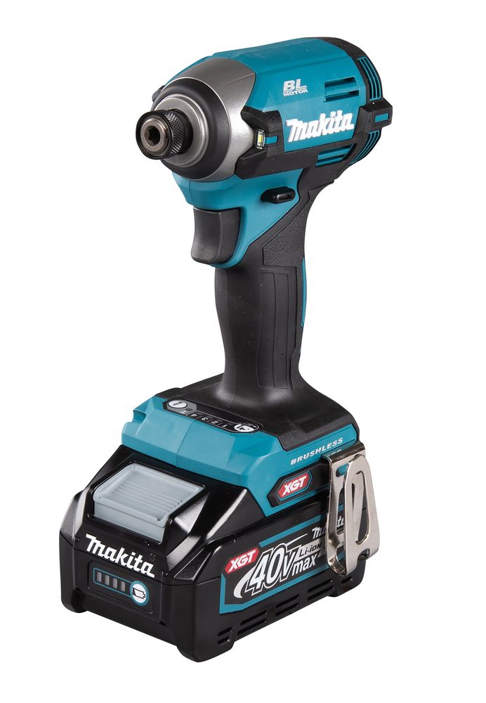 MAKITA TD003GA201 40Vmax XGT Li-Ion BL 210 Nm 520 W ütvecsavarbehajtó 1/4" 2x2,0 Ah akkuval termék fő termékképe
