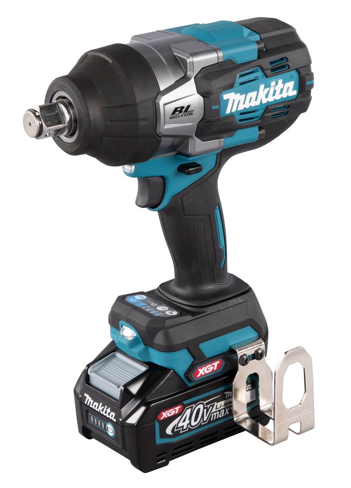 MAKITA TW001GM201 40Vmax XGT Li-Ion BL 1800/2050 Nm 700 W ütvecsavarbehajtó 3/4" 2x4,0 Ah akkuval termék fő termékképe