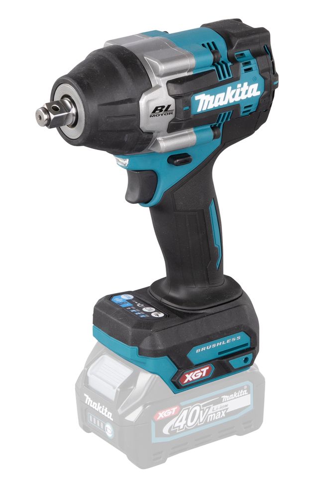 MAKITA TW007GZ 40Vmax XGT Li-Ion BL 760/1100 Nm 670 W ütvecsavarbehajtó 1/2"  (akku és töltő nélkül) termék fő termékképe