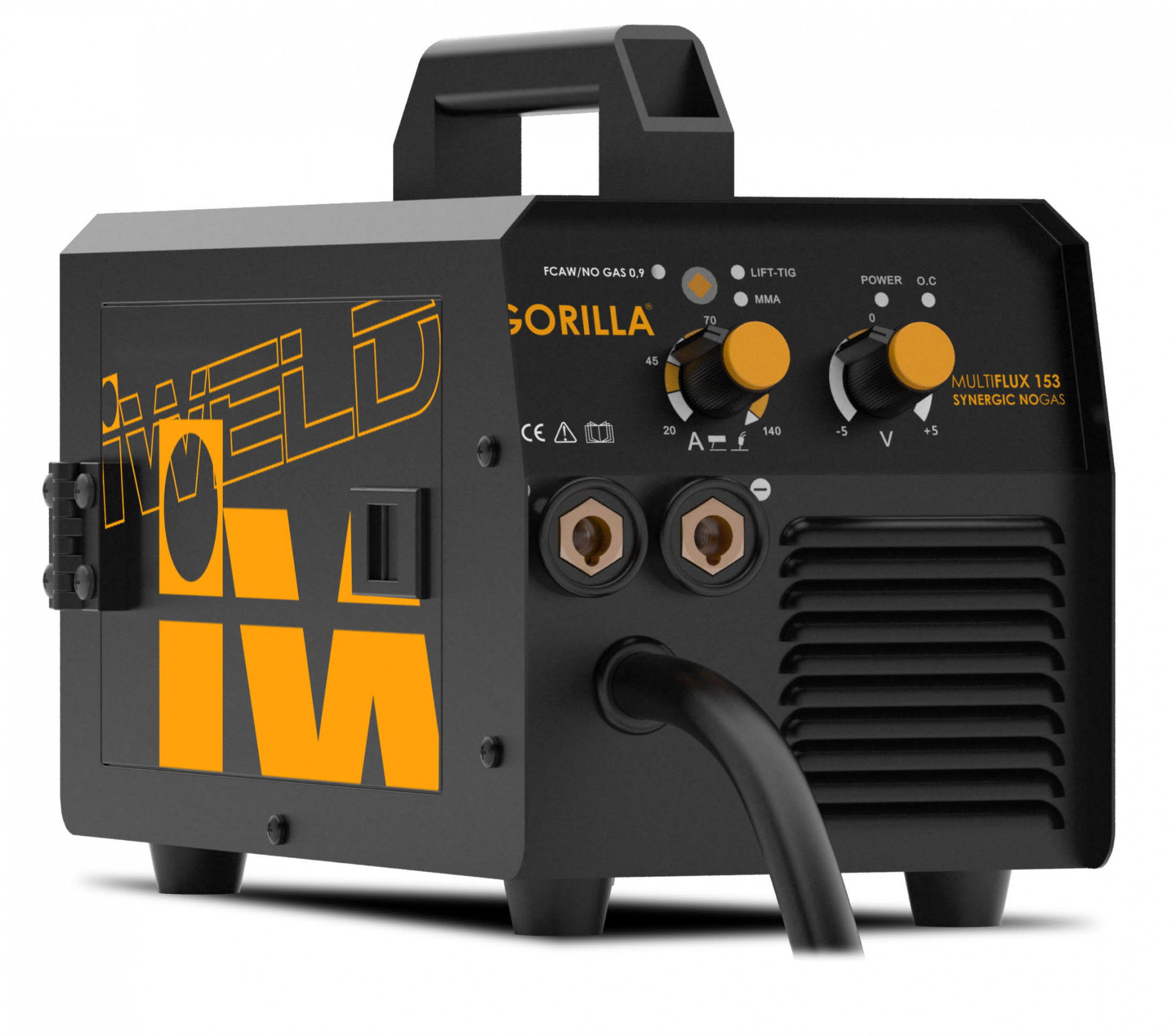 iWELD GORILLA MULTIFLUX 153 SYNERGIC NOGAS hegesztő inverter + ajándék termék fő termékképe